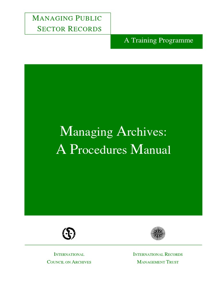 IRMT_archive_proc.pdf | Archive | Microform | Free 30-day ...