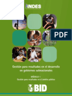 UNAM HFL Modulo 1 - Gestion para Resultados en El Ambito Publico