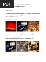 Nível A1 - Prova C - PROVA MODELO FINAL PDF