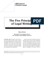 42348461 5 Principle Legal Writing