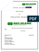Final Religare Report