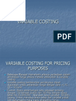 Variable Costing