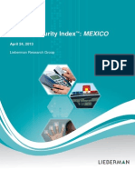 Unisys Security Index Mexico May 2013
