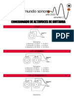 Tabla de Ohms (Conexión de Bocinas)