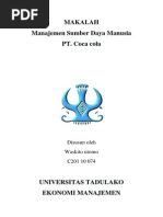 Download MAKALAH Studi Kasus Msdm PT Coca Cola by waskito utomo SN183138757 doc pdf