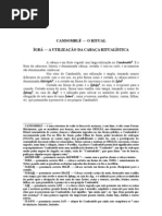 CANDOMBLÉ - O RITUAL ÌGBÁ - A UTILIZAÇÃO DA CABAÇA RITUALÍSTICA