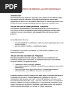 Manual de Proyecto de Tesis Para Alumnos de Postgrado