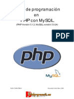 Curso de programacion con PHP y MySQL Español