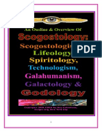 OUTLINE AND OVERVIEW OF SCOGOSTOLOGY-GALAHUMANISM, Version-1 August 1 2009