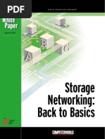 White Paper: Storage Networking: Back To Basics