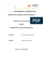 Dual Stack transición IPv6