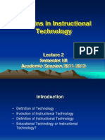 Pgt201e-Domains in Instructional Technology PDF