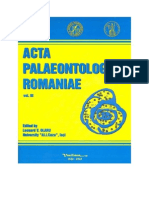 Acta Palaeontologica, Vol III, Iasi 2002