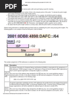 IPv6 Prefix and Subnetting Facts PDF