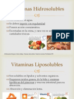 VITAMINAS Hidrosolubles