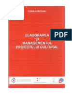 Elaborarea Si Managementul Proiectului Cultural PDF