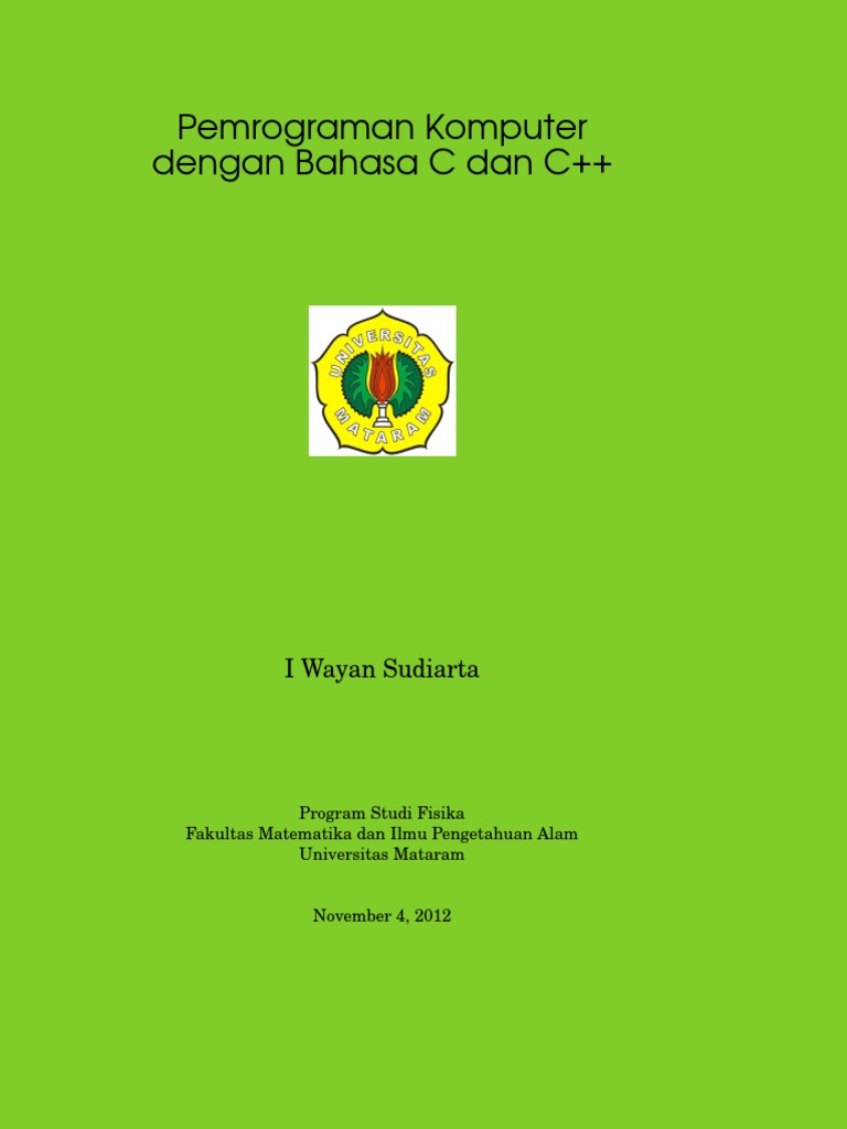 Pemrograman Dasar C dan C++ | PDF | Komputer