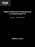 Object-Oriented Programming in Action Script 3.0