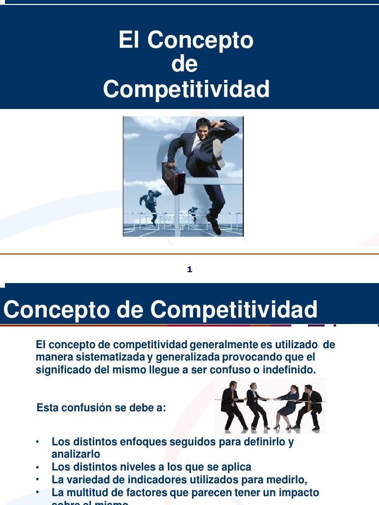 Competitividad Exposicion | PDF | Competitividad | Macroeconómica