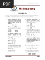 Module-15B: Numerical Solutions