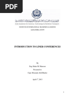 Download introduction to Liner conferencespdf by Maha Diwan SN183214244 doc pdf
