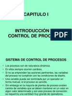 Capitulo I Introduccion Al Control de Procesos