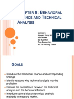 (Edited) Behavioral Finance and Technical Analysis