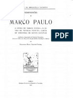 O livro de Marco Paulo e O livro de Nicolao Veneto