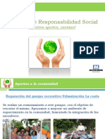 Acciones de Responsabilidad Social de METALDOM