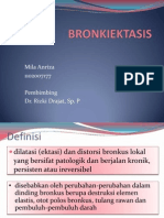 BRONKIEKTASIS