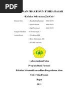Download LAPORAN PRAKTIKUM FISIKA DASAR KOEFISIEN KEKENTALAN ZAT CAIRdocx by Pungky Umi Sadiyah SN183252138 doc pdf