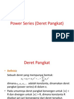 Kuliah 11 Power Series