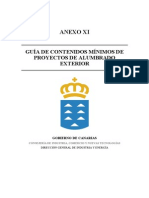 Guia de Contenidos Minimos de Proyectos de Alumbrado Exterior