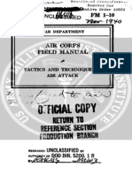 FM 1-10 Air Corps Field Manual Tactics and Technique of Air Attack 1940 PDF