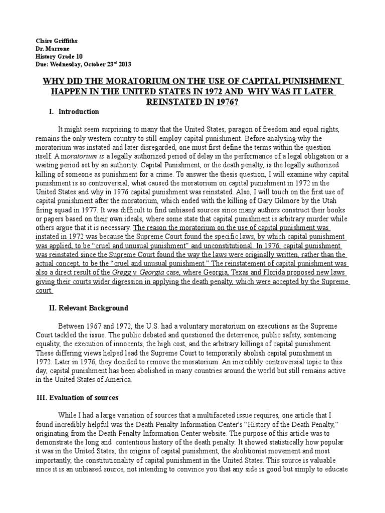 capital punishment argument essay topics