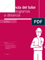 Deserti y Perez - Relevancia Del Tutor en Los Programas A Distancia