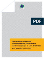 138141723 1100100 Perguntas e Respostas Sobre Improbidade Administrativa