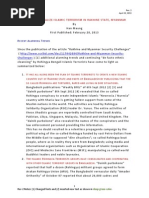 Essay on religious extremism and militancy
