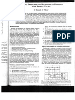 Rectangular Footing With Biaxial Uplift