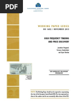 ECB Working Paper Nov 2013 - High Frequency Trading.pdf