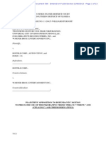 Plaintiffs' Opposition To Hotfile's Motion in Limine To Preclude Use of Pejorative Terms PDF