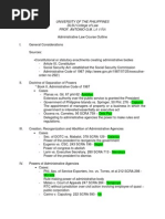 DLSU Admin Law Outline