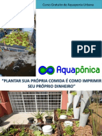 Curso Gratuito de Aquaponia Urbana