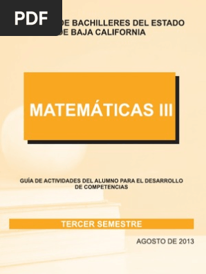 Matematicas Iii Circulo Linea Geometria