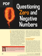 questioning zero and negative numbers