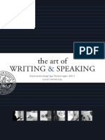 writing and speaking