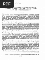 Pissarides, Christopher A. Equilibrium Unemployment Theory