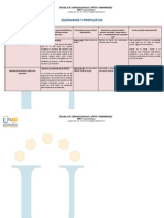 Cuadro Escenarios y Propuestas