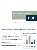 Deutsche Bank Global Financial Services Conference: Brady W. Dougan, Chief Executive Officer