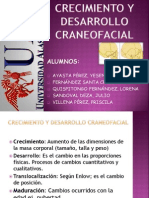 Crecimiento y Desarrollo Craneofacial